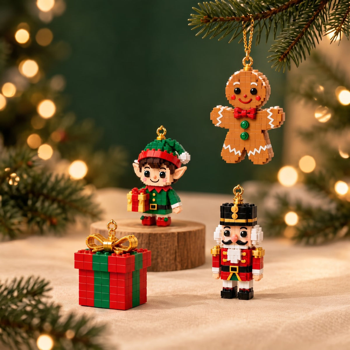 Mini-adventskalender met bouwstenen – 24 kerstfiguren om zelf te bouwen