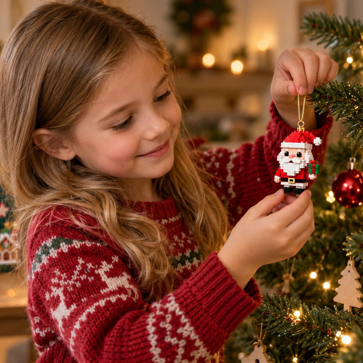 Mini-adventskalender met bouwstenen – 24 kerstfiguren om zelf te bouwen