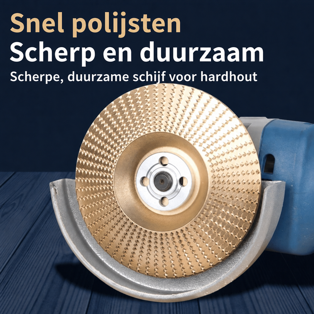 CarveEdge™ – 3-delige set slijpschijven voor haakse slijper