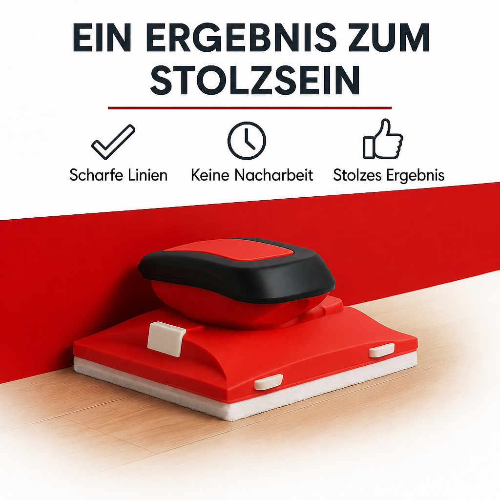 EdgeFlow Schilderhulp — scherpe randen zonder plakband
