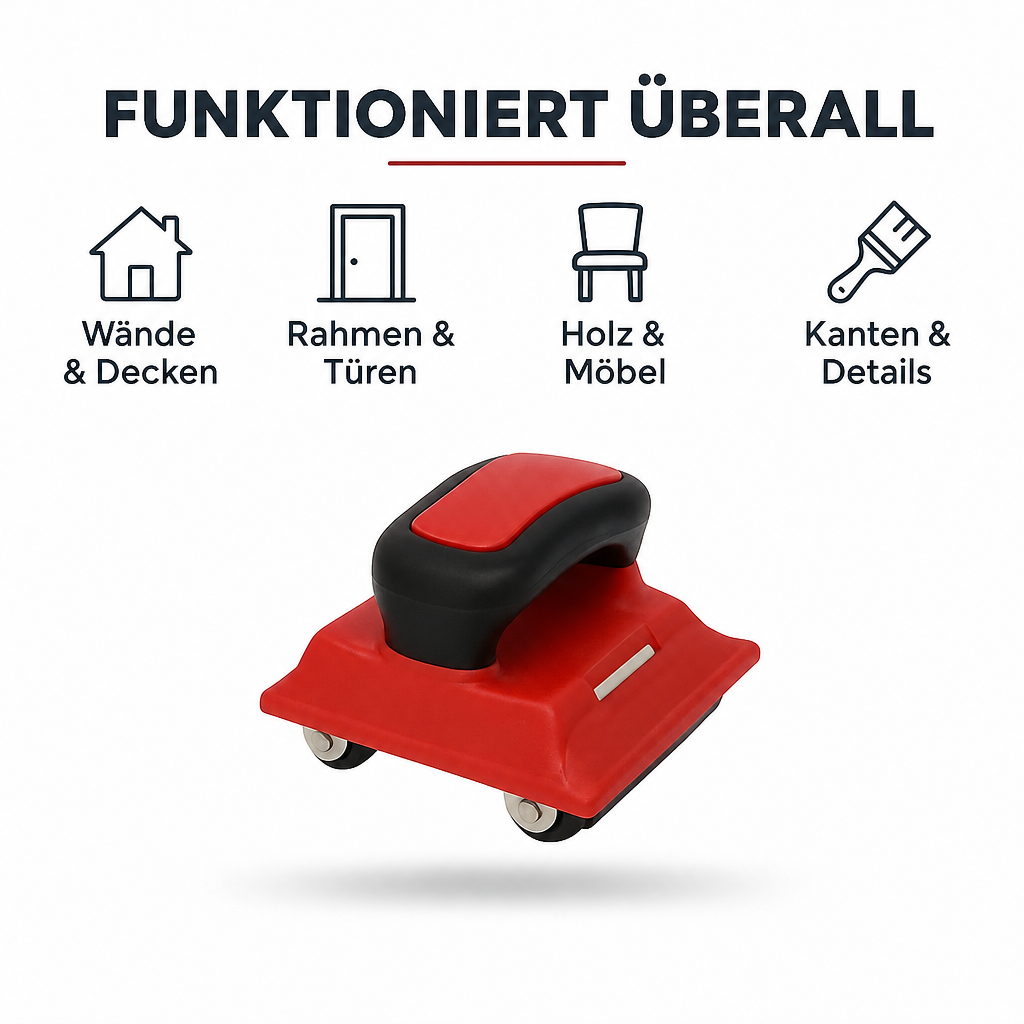 EdgeFlow Schilderhulp — scherpe randen zonder plakband