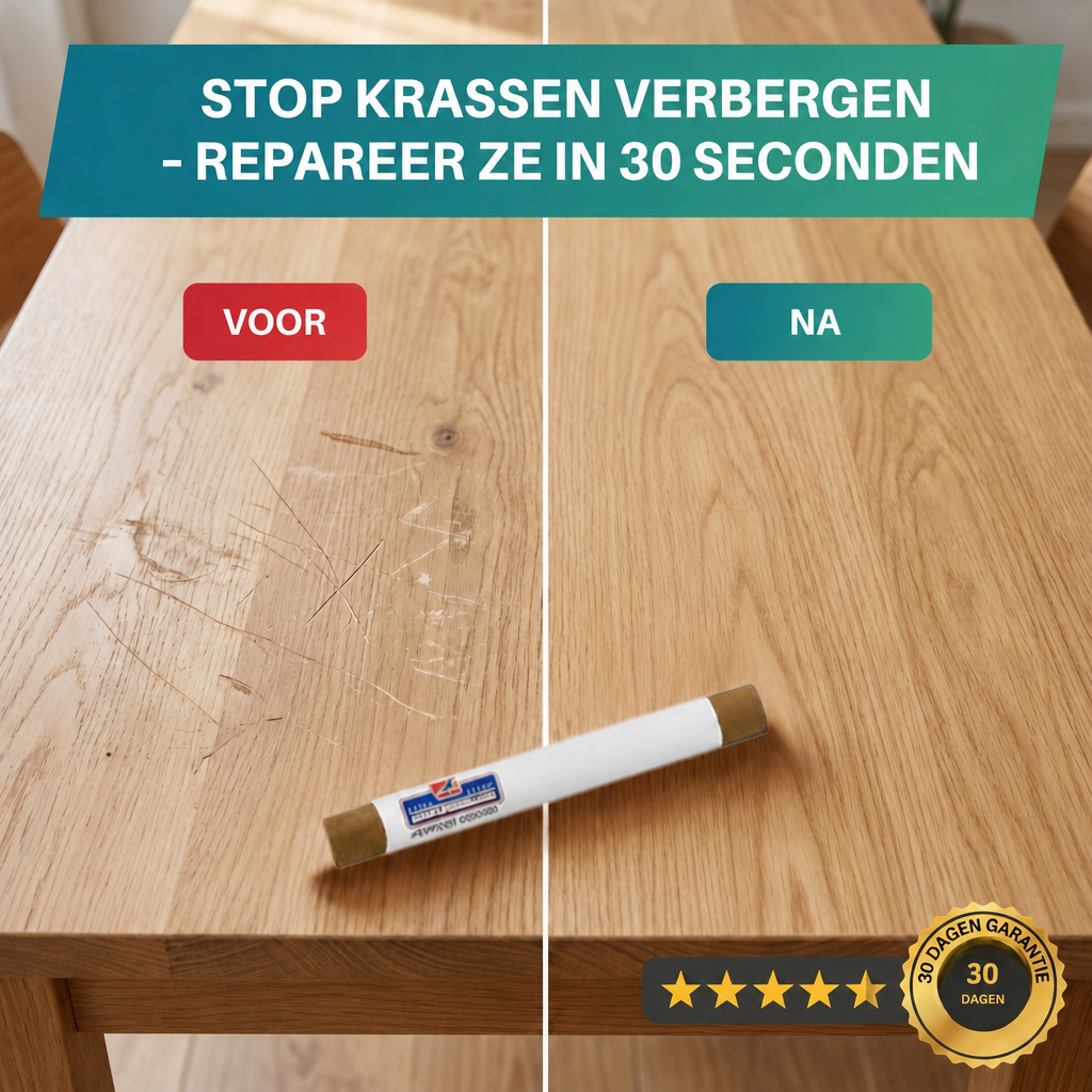 FixStik – Houtreparatie-wasstiften, 10 kleuren