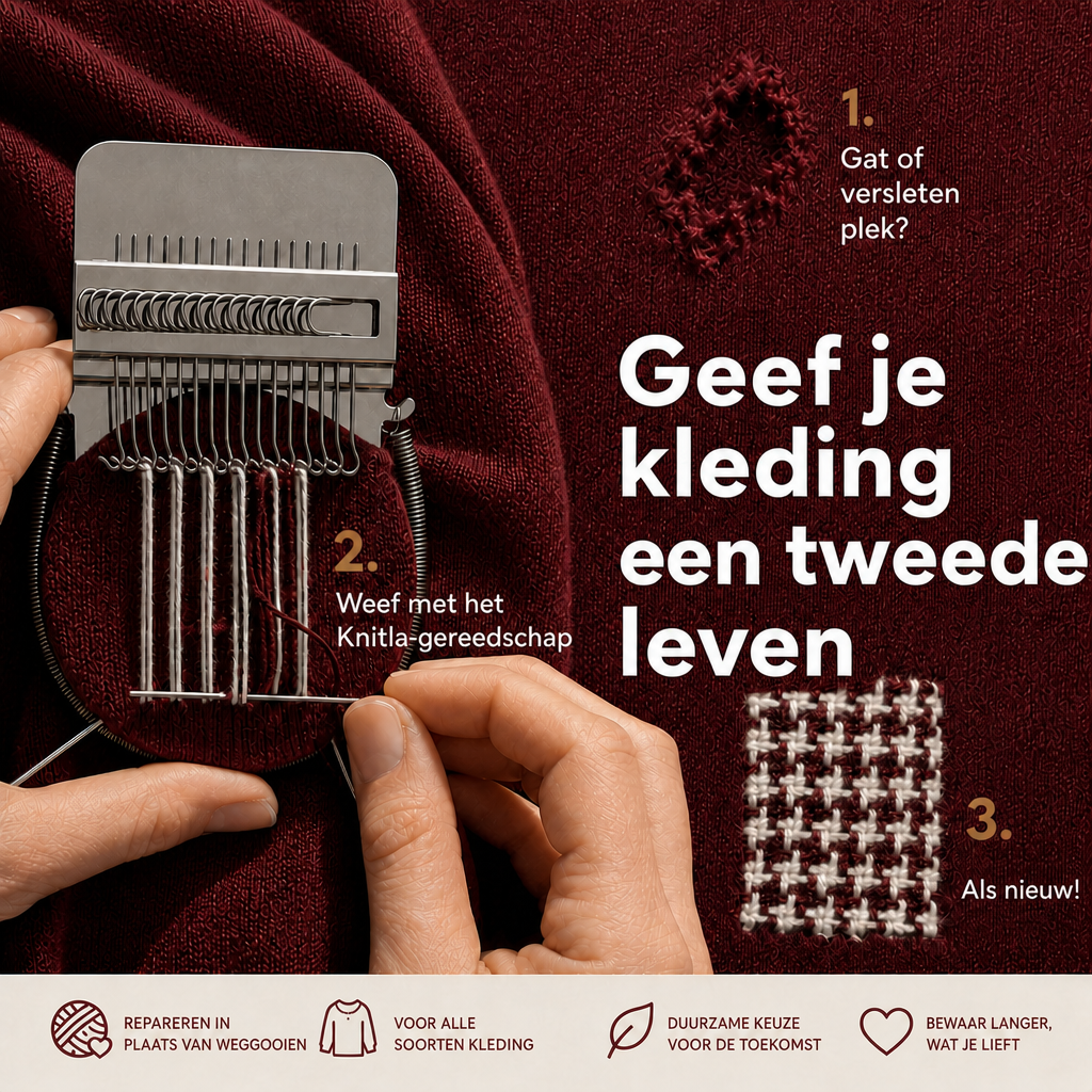 Knitla – Brei eenvoudig en geef je kleding een nieuw leven